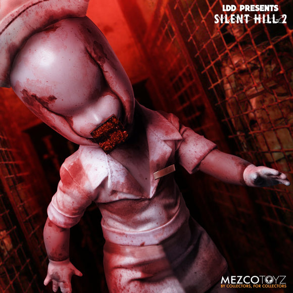 Mezco Toyz Living Dead Dolls Silent Hill 2 Bubble Head Nurse Figure