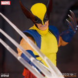 Mezco Toyz Marvel Comics One:12 Collective Wolverine Deluxe Steel Box Edition with Defeated Sentinel Base