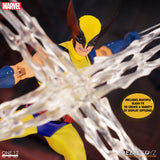 Mezco Toyz Marvel Comics One:12 Collective Wolverine Deluxe Steel Box Edition with Defeated Sentinel Base