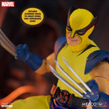 Mezco Toyz Marvel Comics One:12 Collective Wolverine Deluxe Steel Box Edition with Defeated Sentinel Base