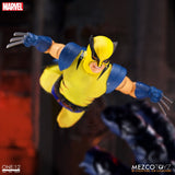 Mezco Toyz Marvel Comics One:12 Collective Wolverine Deluxe Steel Box Edition with Defeated Sentinel Base