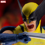 Mezco Toyz Marvel Comics One:12 Collective Wolverine Deluxe Steel Box Edition with Defeated Sentinel Base
