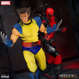 Mezco Toyz Marvel Comics One:12 Collective Wolverine Deluxe Steel Box Edition with Defeated Sentinel Base