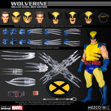 Mezco Toyz Marvel Comics One:12 Collective Wolverine Deluxe Steel Box Edition with Defeated Sentinel Base
