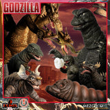 Mezco Toyz 5 Points XL Godzilla Destroy All Monsters (1968) - Round 1 Boxed Set