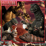 Mezco Toyz 5 Points XL Godzilla Destroy All Monsters (1968) - Round 2 Boxed Set