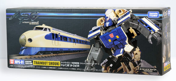 Hasbro Takara Tomy Transformers Masterpiece MPG-01 Trainbot Shouki (Raiden Combiner)