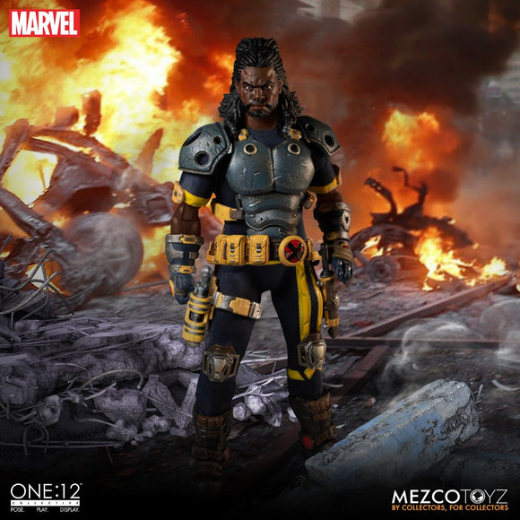 Mezco Toyz One:12 Collective Marvel Comics X-Men Bishop 1/12 Scale Action Figure