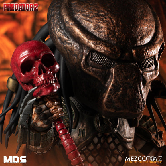 Mezco Toyz Designer Series MDS Predator 2 Deluxe City Hunter Figure