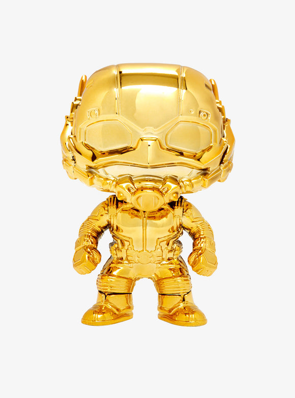 Funko Pop Marvel Studios 10th Anniversary Ant-Man (Gold Chrome) Figure