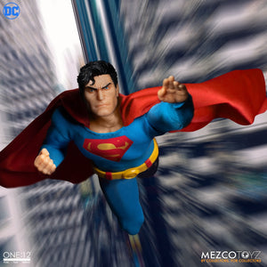 Mezco Toyz DC Comics One12 Collective Superman Man of Steel Edition 1/12 Scale Collectible Figure