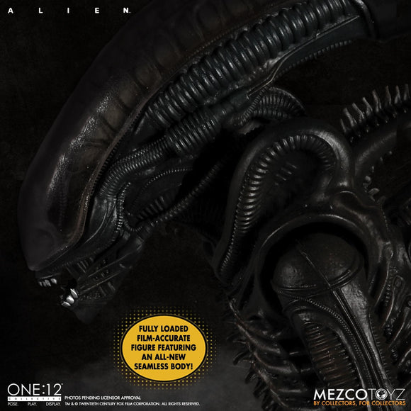 Mezco Toyz Alien 1979 One12 Collective Alien 1/12 Scale Collectible Figure