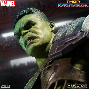 Mezco Toyz One12 Collective Marvel Comics Thor Ragnarok Gladiator Hulk 1/12 Scale Action Figure