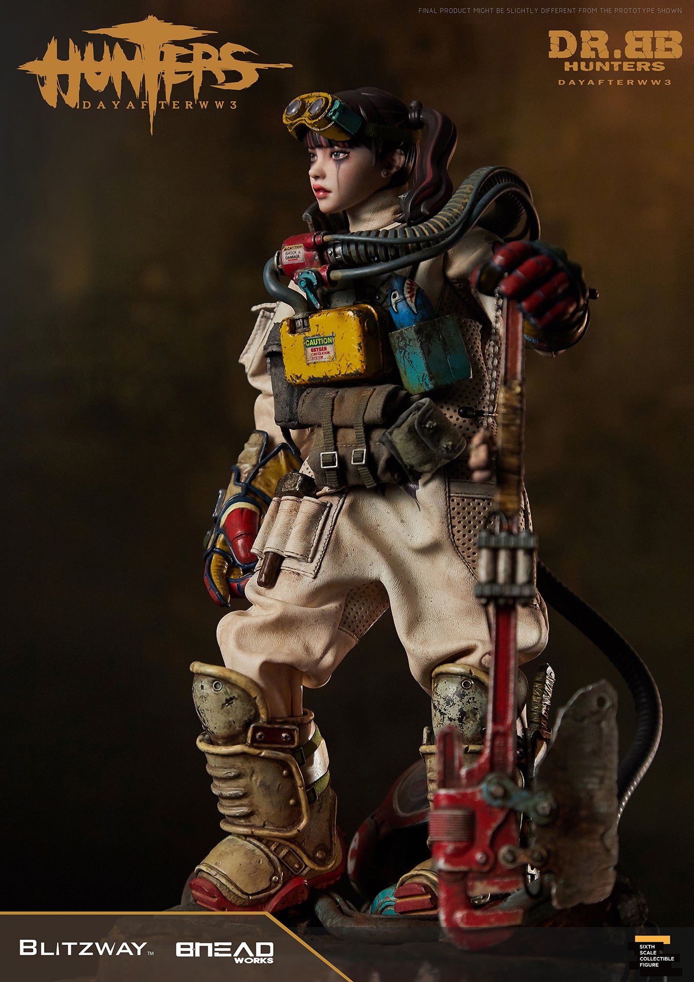 ブリッツウェイ blitzwayハンターズDr BB 1/6 可動フィギュア