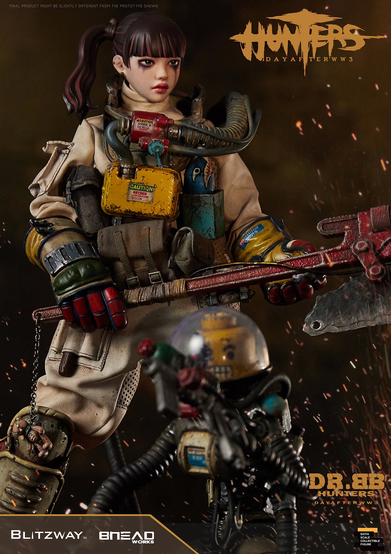 Blitzway Hunters Day After WWIII Dr. BB 1/6 Scale Collectible