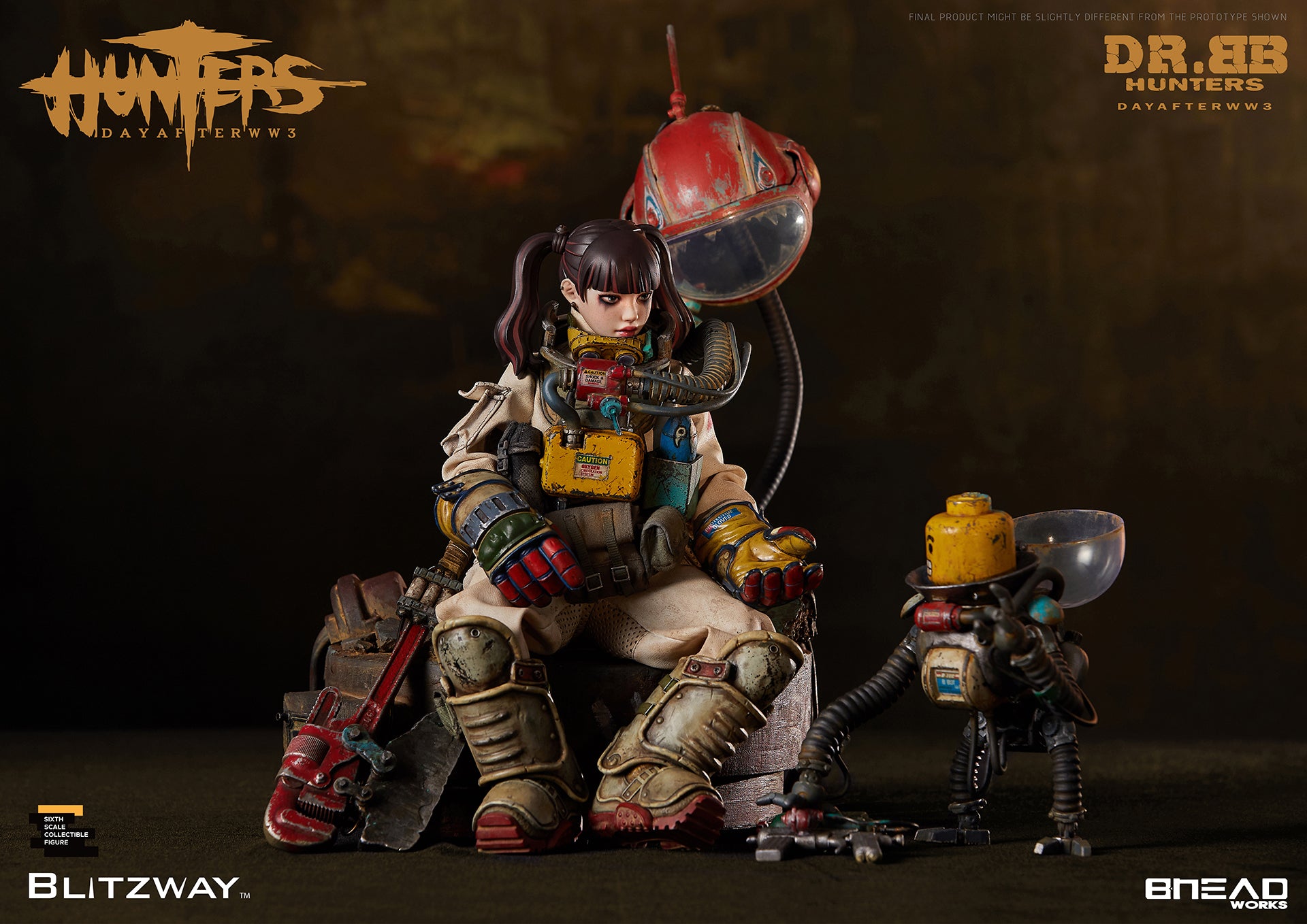 blitzway 1/6 DR.BB Hunters ブリッツウェイ Blitzway Hunters Day After WWIII Dr. BB 1/6 Scale