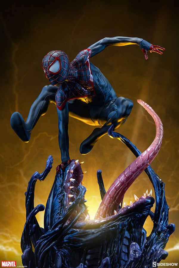 Sideshow Marvel Spider-Man Miles Morales Premium Format Figure Statue