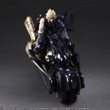 Square Enix Final Fantasy VII Advent Children Play Arts Kai Cloud Strife & Fenrir Bike Action Figure Set