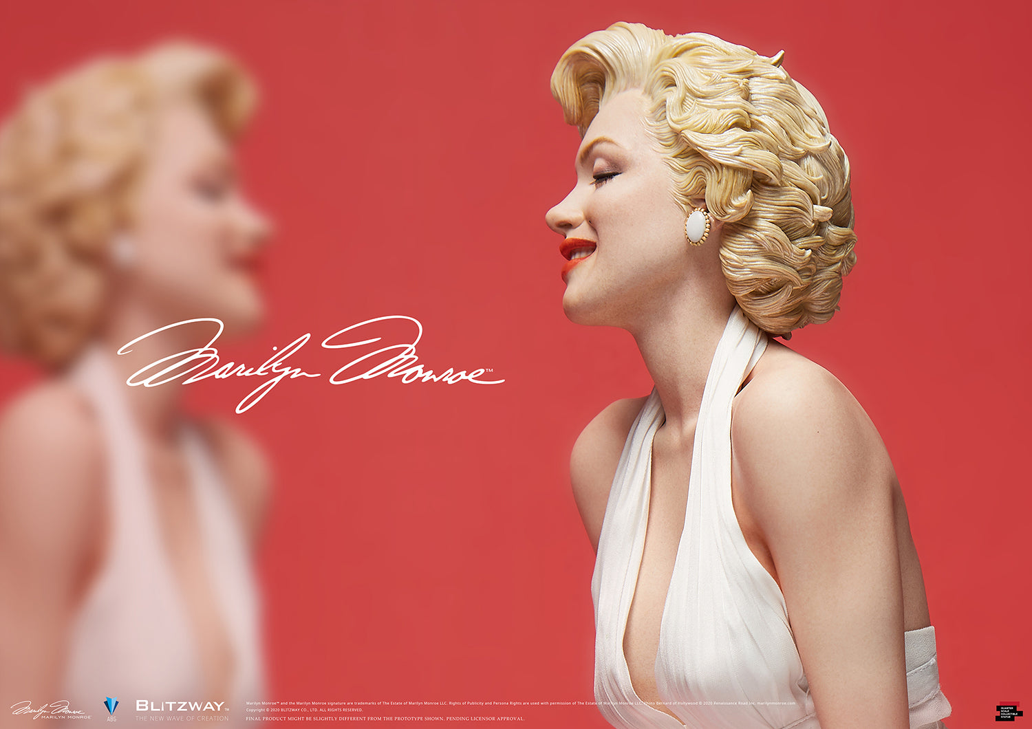 Blitzway Marilyn Monroe 1/4 Superb Quarter Scale Statue