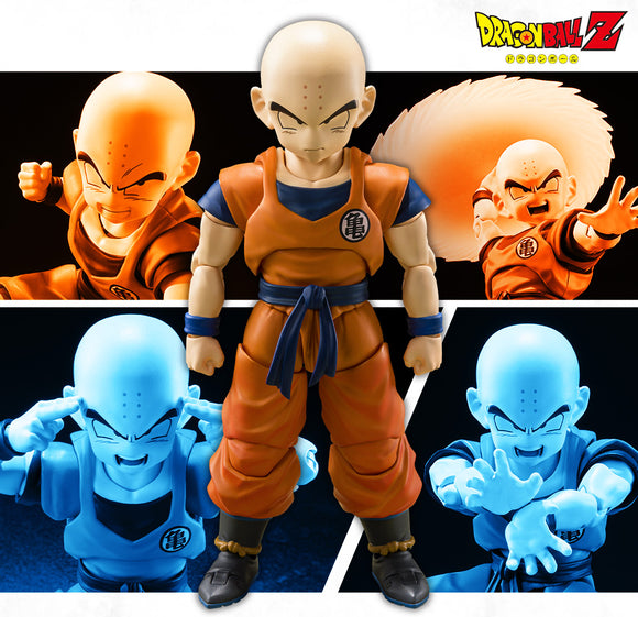 Bandai S.H.Figuarts Dragon Ball Z  Krillin (Earth's Stongest Man) Action Figure