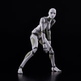 1000Toys TOA Heavy Industries Synthetic Human (Female) PX Previews Exclusive 1/12 Scale Action Figure