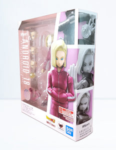 Premium Bandai Tamashii Nations S.H.Figuarts Android 18 Universe Survival Saga Exclusive Action Figure