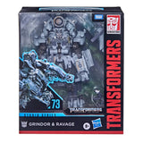 Hasbro Transformers Studio Series 73 Leader Class Grindor with Ravage Action Figure