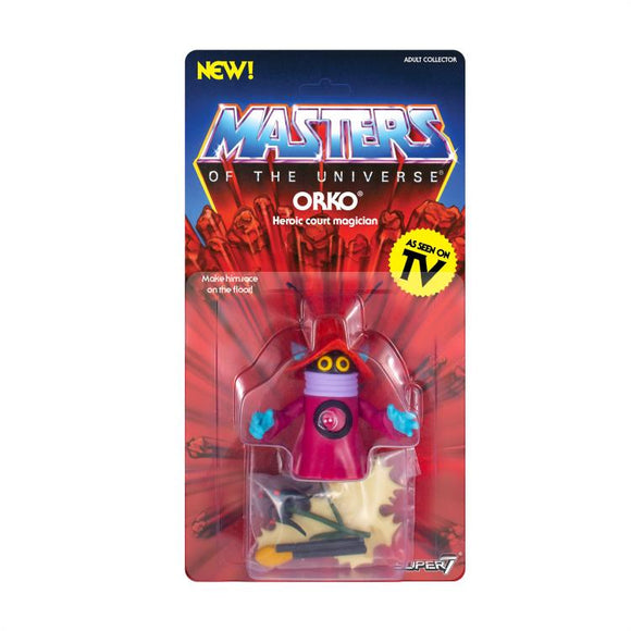 Super7 Masters of the Universe Vintage Wave 3 Collction Orko Action Figure