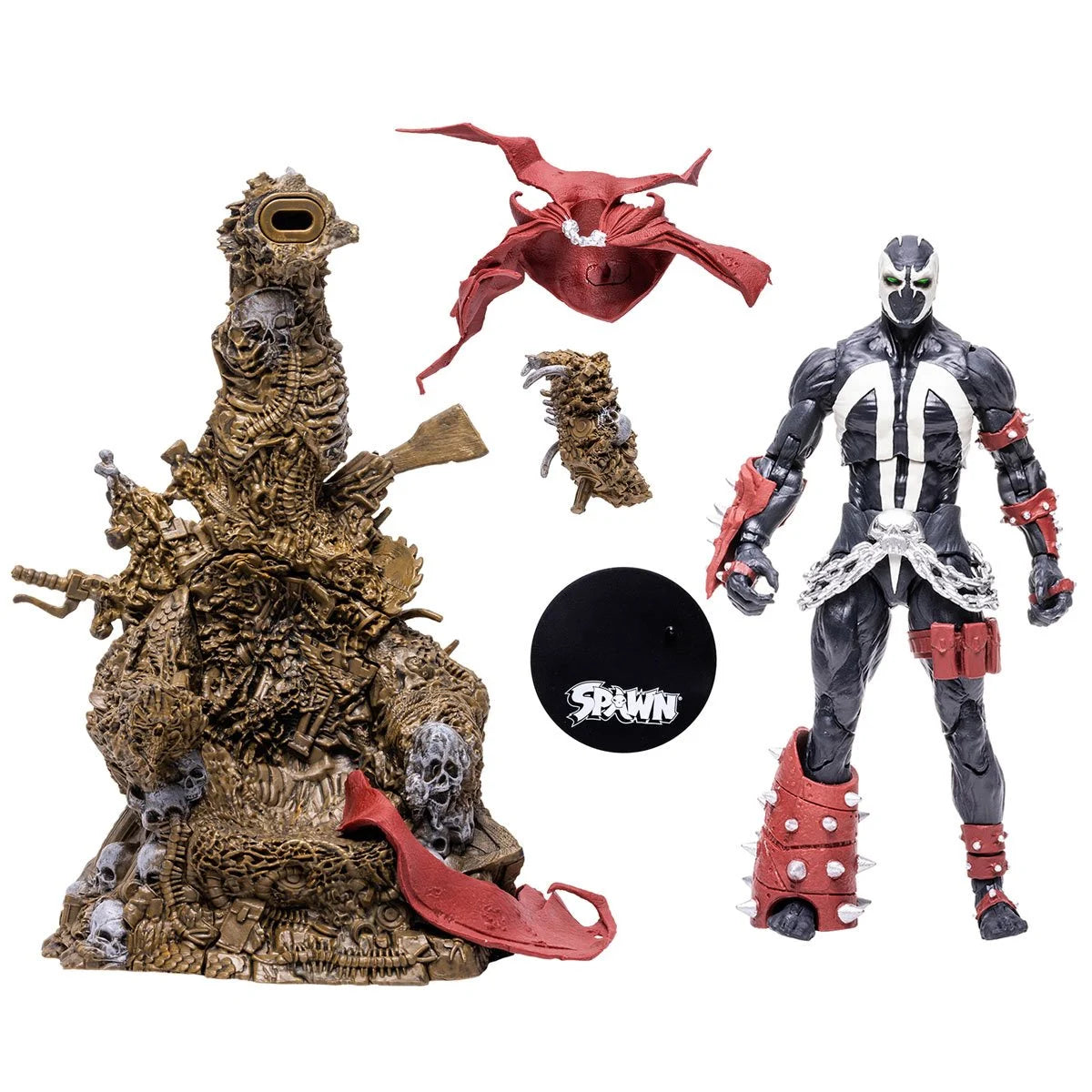 Mcfarlane Toys Spawn's Universe Deluxe Spawn and Throne 7-Inch