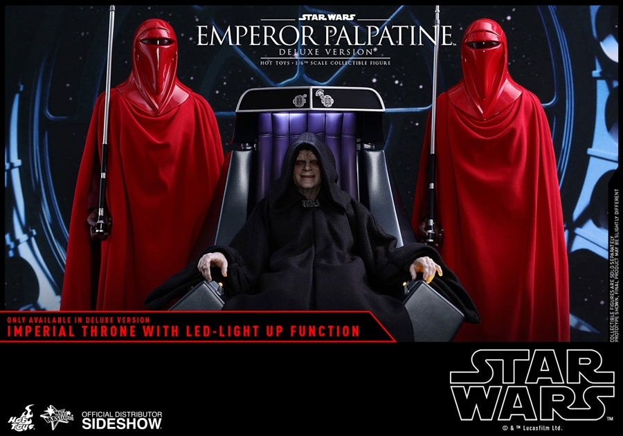 Hot Toys Star Wars Episode VI Return of the Jedi Emperor Palpatine (Deluxe Version) 1/6 Scale Figure