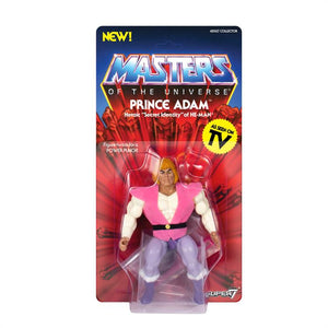 Super7 Masters of the Universe Vintage Wave 3 Collction Prince Adam Action Figure