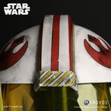ANOVOS Star Wars Luke Skywalke Rebel Pilot Helmet Accessory Full Size Helmet Prop Replica