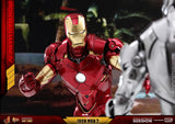 Hot Toys Marvel Iron Man 2 Iron Man Mark IV Diecast 1/6 Scale 12" Figure