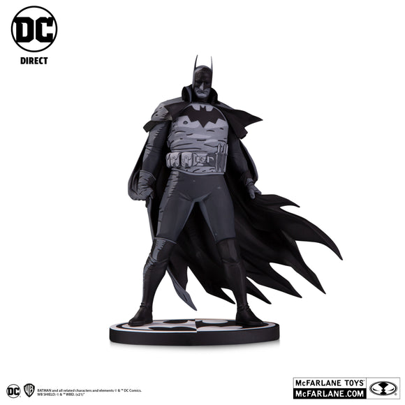 McFarlane Toys DC Direct Batman Black & White Gotham by Gaslight by Mike Mignola 1:10 Scale Resin Statue