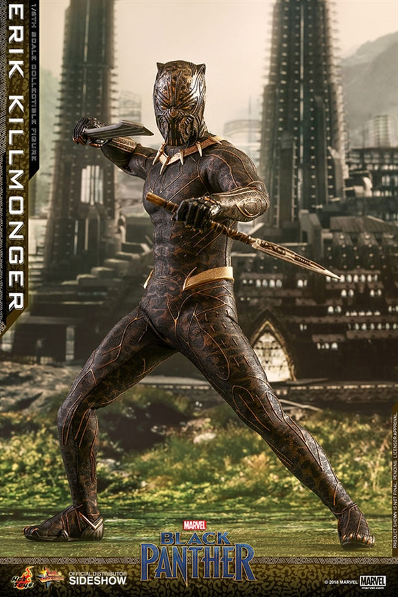Hot Toys Marvel Black Panther Erik Killmonger 1/6 Scale 12