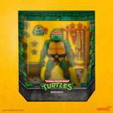 Super7 Teenage Mutant Ninja Turtles Ultimates Michelangelo Action Figure