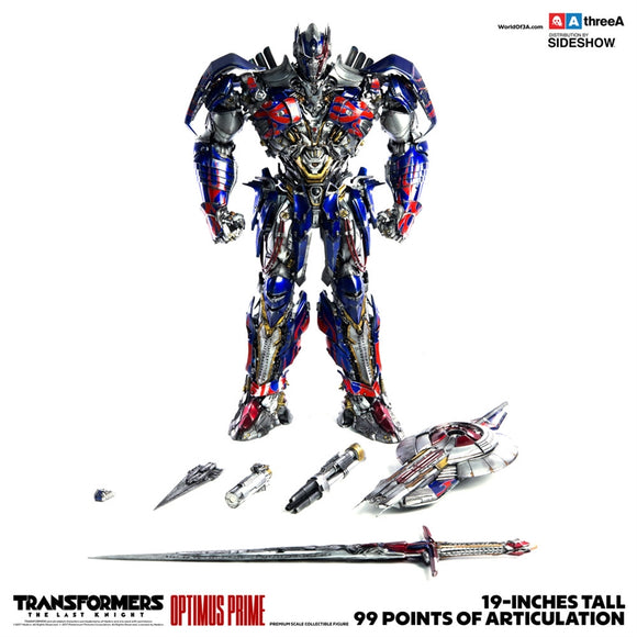 ThreeA Transformers The Last Knight Optimus Prime Premium Scale Collectible Figure