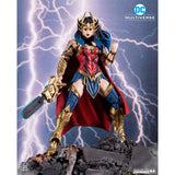 McFarlane DC Build-A Wave 4 Dark Nights Death Metal Action Figure Set Batman, Superman, Wonder Woman & King Robin (Darkfather BAF)