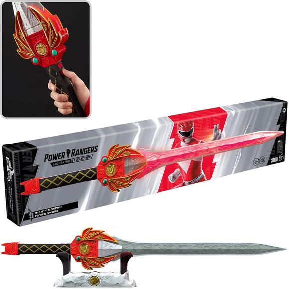 Hasbro Power Rangers Lightning Collection Premium Mighty Morphin Red Ranger Power Sword 1/1 Scale Replica