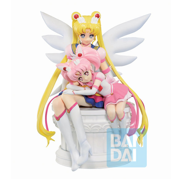 Bandai Sailor Moon Eternal Ichibansho Eternal Sailor Moon & Eternal Sailor Chibi Moon Figure