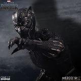 Mezco Toyz One12 Collective Marvel Comics Black Panther 1/12 Scale 6" Action Figure