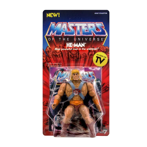 Super7 Masters of the Universe Vintage Wave 1 Collction He-Man Action Figure