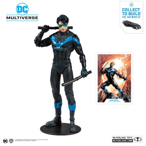 McFarlane DC Multiverse Nightwing Action Figure (DC Rebirth Build-A-Batmobile)