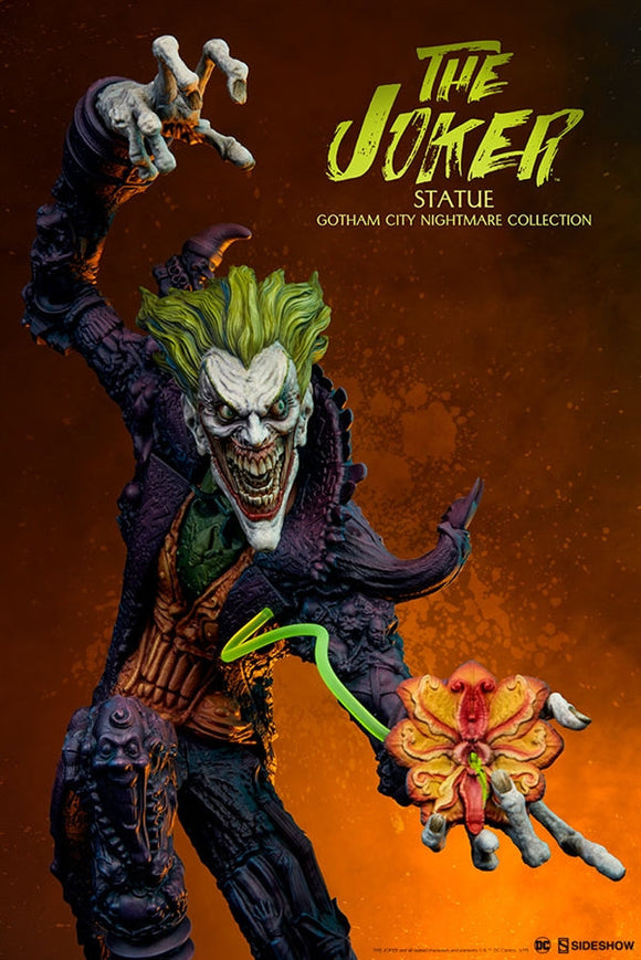 Sideshow DC Comics The Joker Gotham City Nightmare Collection Statue