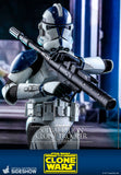 Hot Toys Star Wars The Clone Wars Clone Troopers 501st Battalion Clone Trooper (Deluxe) 1/6 Scale 12" Collectible Figure