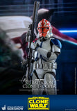 Hot Toys Star Wars The Clone Wars Clone Troopers 501st Battalion Clone Trooper (Deluxe) 1/6 Scale 12" Collectible Figure
