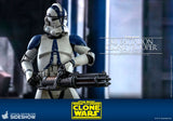 Hot Toys Star Wars The Clone Wars Clone Troopers 501st Battalion Clone Trooper (Deluxe) 1/6 Scale 12" Collectible Figure