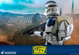 Hot Toys Star Wars The Clone Wars Clone Troopers 501st Battalion Clone Trooper (Deluxe) 1/6 Scale 12" Collectible Figure