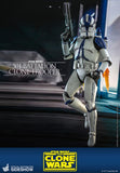 Hot Toys Star Wars The Clone Wars Clone Troopers 501st Battalion Clone Trooper 1/6 Scale 12" Collectible Figure