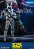 Hot Toys Star Wars The Clone Wars Clone Troopers 501st Battalion Clone Trooper 1/6 Scale 12" Collectible Figure